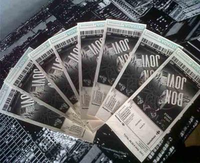 ENTRADAS BON JOVI  DONOSTI