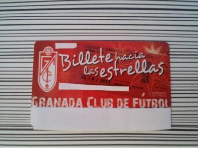 Vendo boli bic por 550 € y regalo abono del Granada CF 11/12 en preferncia B