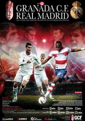 Entrada Granada CF - Real Madrid CF