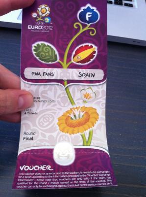 Vendo Boli Bic y regalo 4 entradas CATEGORÍA 1 (CATEGORÍA MÁXIMA), para la Final de la Eurocopa en Kiev