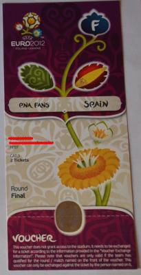 Vendo un boli y regalo 2 entradas para final de la eurocopa