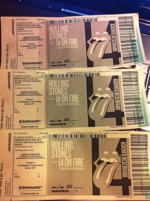 Entradas Rolling Stones