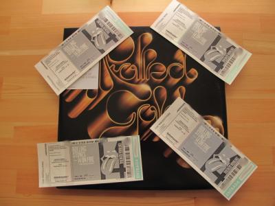 VENDO 4 BOLIS BIC Y REGALO 4 ENTRADAS DE PISTA PARA EL CONCIERTO DE ROLLING STONES MADRID