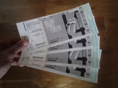 Bic mas regalo de Entradas rolling Stones