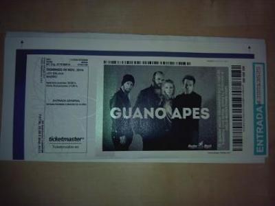 Vendo Entrada Guano Apes, Madrid