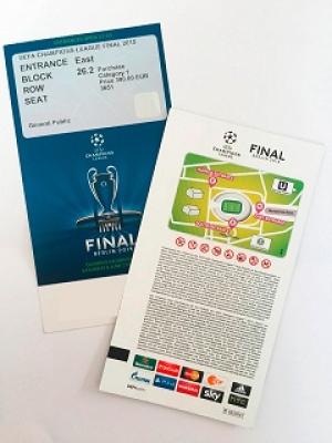 ENTRADAS categoría1 Champions League Final 2015