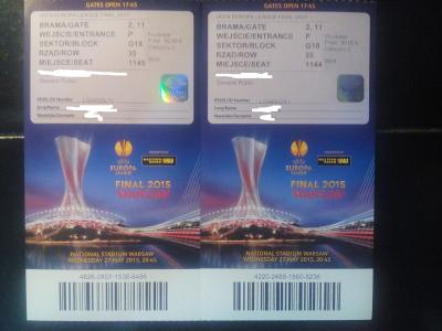 Entradas Final Europa League