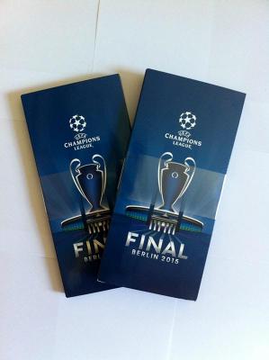 Vendo 2 Entradas Juntas de Categoría 1 - Final UEFA Champions League Berlin 2015