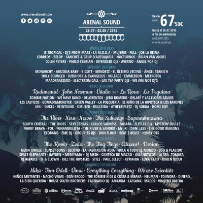 VENDO ABONO FESTIVAL ARENAL SOUND