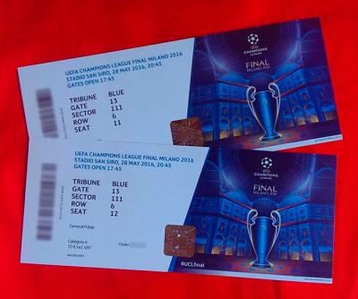 2 Entradas Final Champions + Vuelo + Hotel