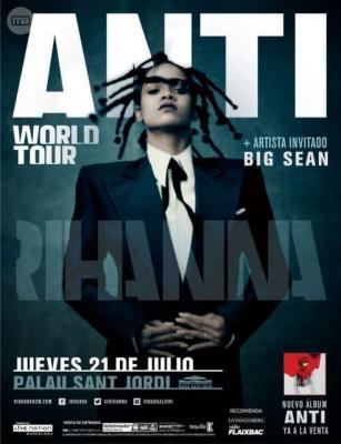 Rihanna + Big Sean en Barcelona
