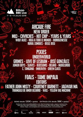 Vendo Boli y regalo 2 bonos de 3 dias para el BBK live 2016