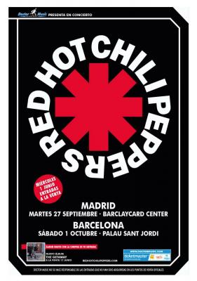 RED HOT CHILI PEPPERS - BARCELONA