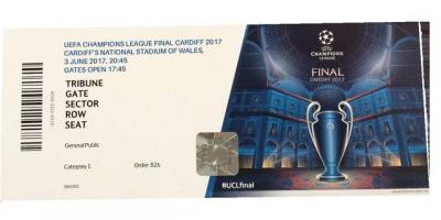 FINAL CHAMPIONS LEAGUE 2017 CARDIFF CAT1