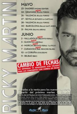 REGALO ENTRADA CONCIERTO RICKY MARTÍN VENDO BOLI