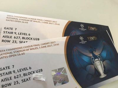 ENTRADAS UEFA CHAMPIONS LEAGUE FINAL