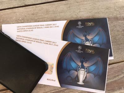 2 Boletos UEFA Champions League Final Cardiff 2017
