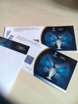 VENDO ENTRADAS FINAL CHAMPIONS 2017