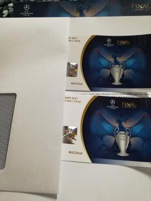 2 ENTRADAS FINAL CHAMPIONS LEAGUE 2017 CARDIFF CAT.1