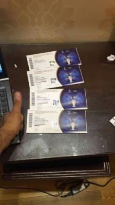Vendo 4 entradas en la 3ª categoría en la Final de la Liga de Campeones Real M - Juventus