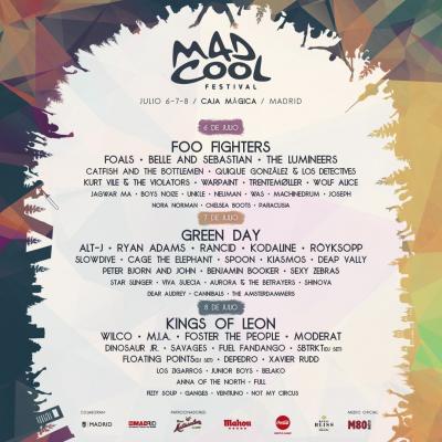 2 ABONOS MADCOOL MADRID 3 DIAS