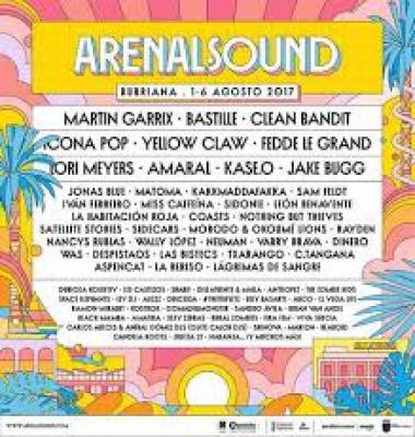 2 entradas ARENAL SOUND CON ACAMPADA INCLUIDO ARENAL