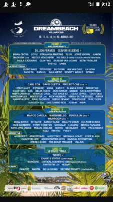 Dreambeach villaricos 2017