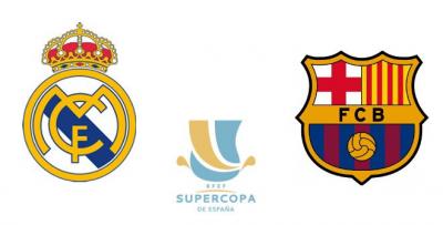 2 ENTRADAS SUPERCOPA DE ESPAÑA PRIMER ANFITEATRO MADRID BARCELONA