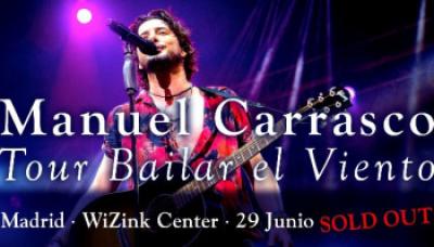 2 ENTRADAS MANUEL CARRASCO FRONT STAGE MADRID