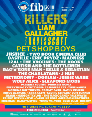 Abono 4 días FIB // 4 day Tickets for FIB