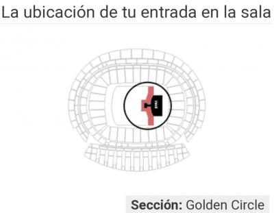 Bon Jovi 7 julio, 2 Entradas  Wanda golden garden privilegiadas
