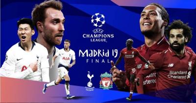 UEFA Champions League Finale Tickets Cat 1, Cat 2 - Totenham vs Liverpool